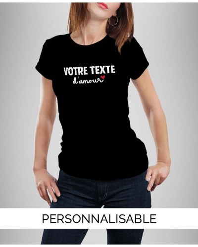 T-shirt Femme d&#039;Amour