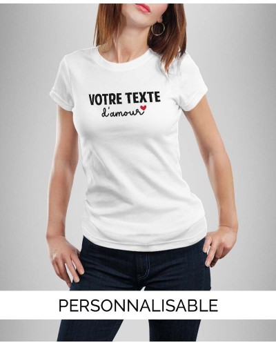 T-shirt Femme d&#039;Amour