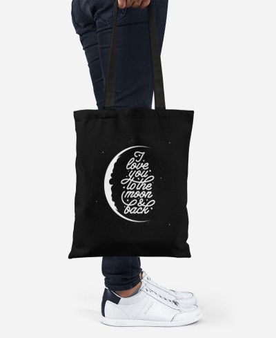 Tote Bag - Love to The Moon