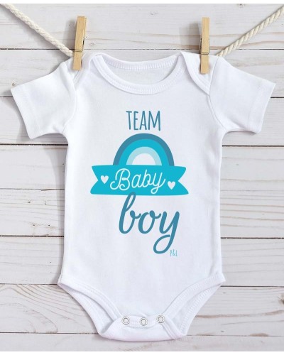 Body bébé - Baby Shower Team Boy