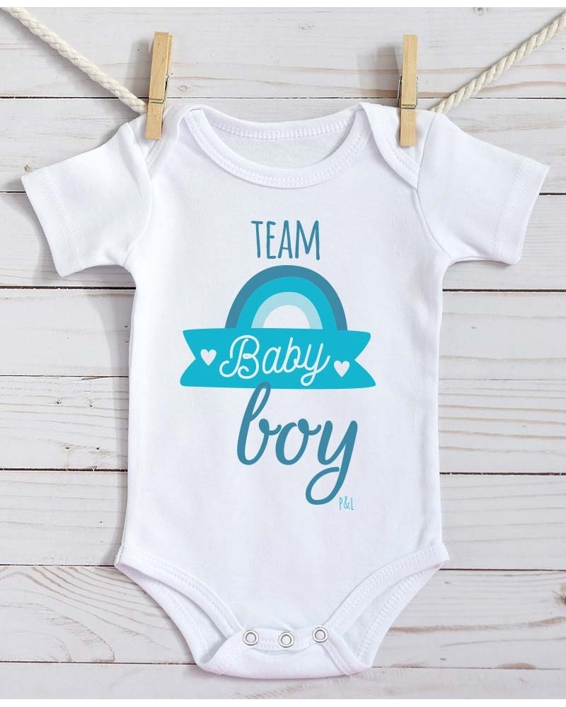 Body bébé - Baby Shower Team Boy