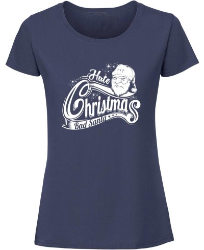 T-shirt Femme I hate christmas