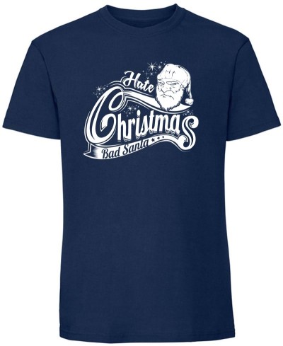 T-shirt Homme I hate christmas