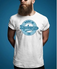 Tshirt homme made in dunkerque vintage