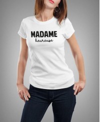 Tshirt femme Madame Heureuse