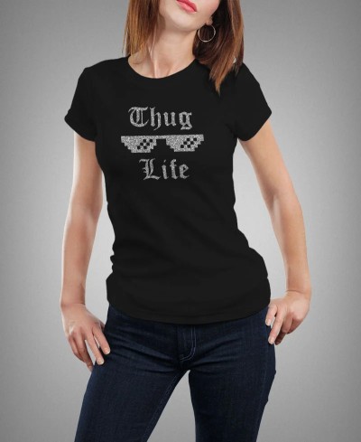 T-shirt femme Thug life