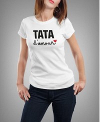 Tshirt femme Tata d'amour