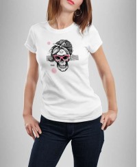 Tshirt femme Lady skull