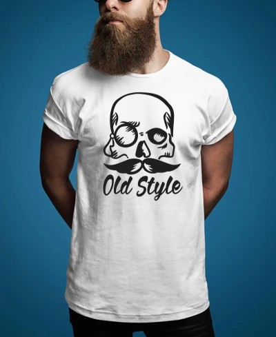 Tshirt homme Old skull