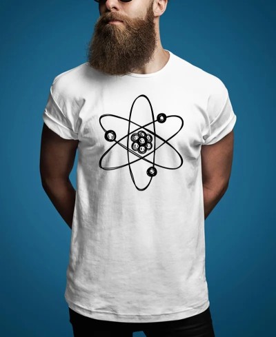 T-shirt homme atome collection Geek