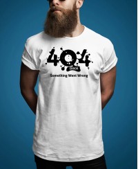 T-shirt homme erreur 404 pilou et lilou