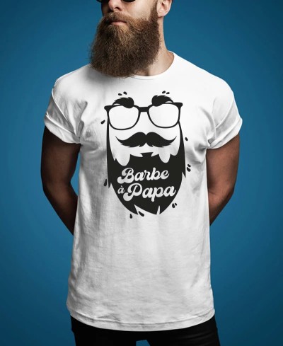 T-shirt homme Barbe à papa collection famille