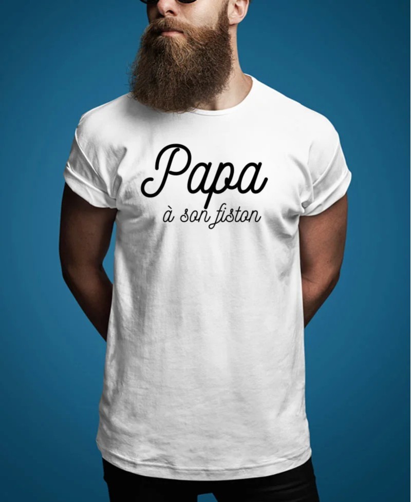 T-shirt Papa à son fiston