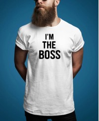 T-shirt i am the boss