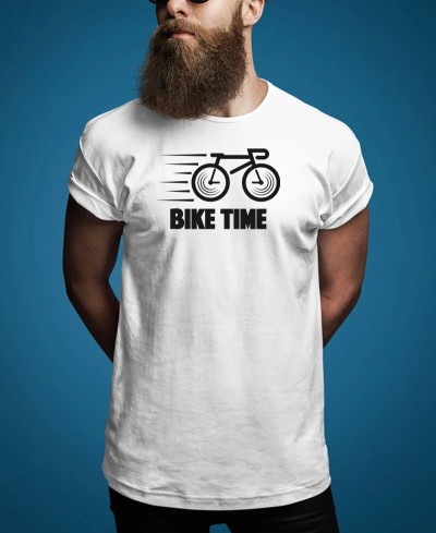 T-shirt homme Bike time