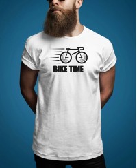 T-shirt homme Bike time