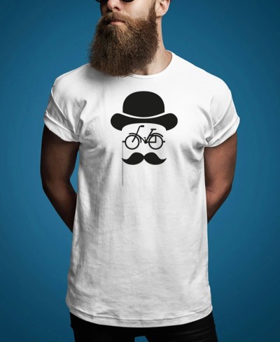 Tshirt Hipster bike