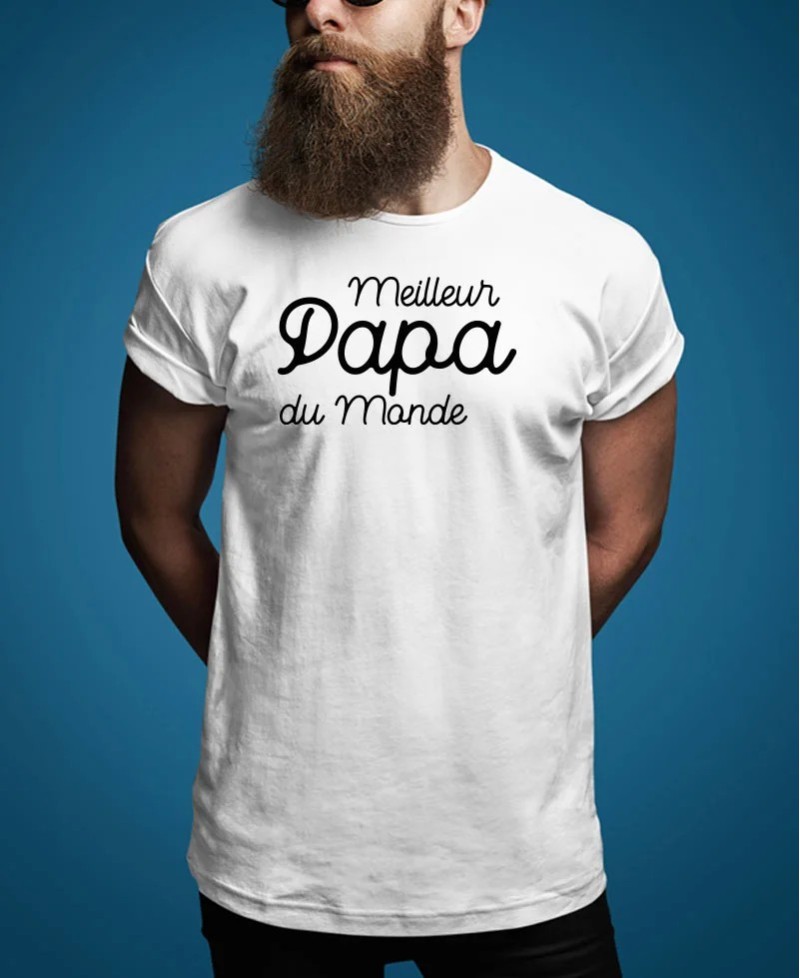 T-shirt Meilleur Papa du Monde