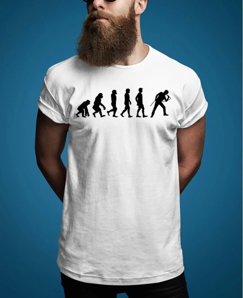 T-shirt Évolution Chanteur collection évolution