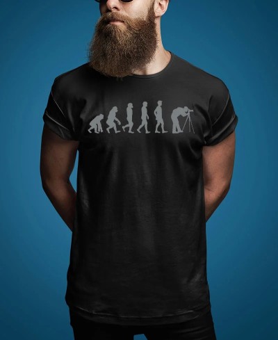 T-shirt Evolution Photographe