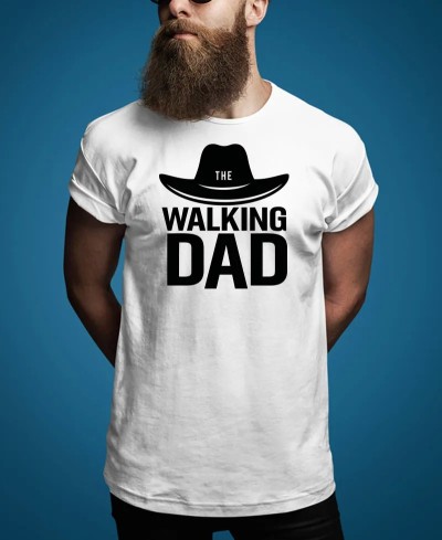 T-shirt the walking dad collection famille