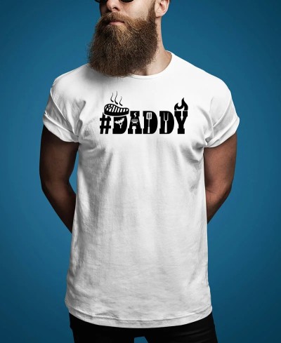T-shirt famille - Daddy BBQ