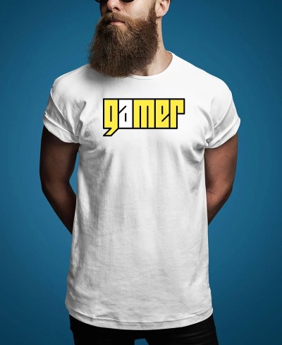 T-shirt gamer T