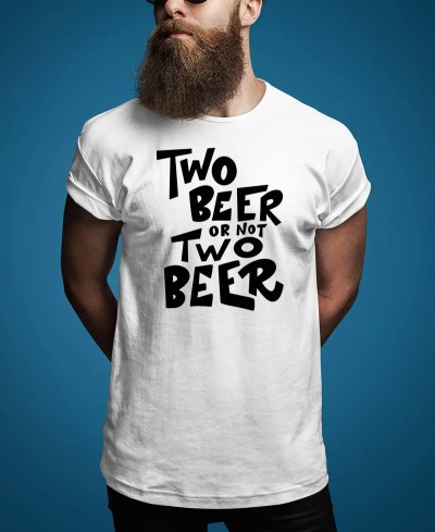 T-shirt Two Beer