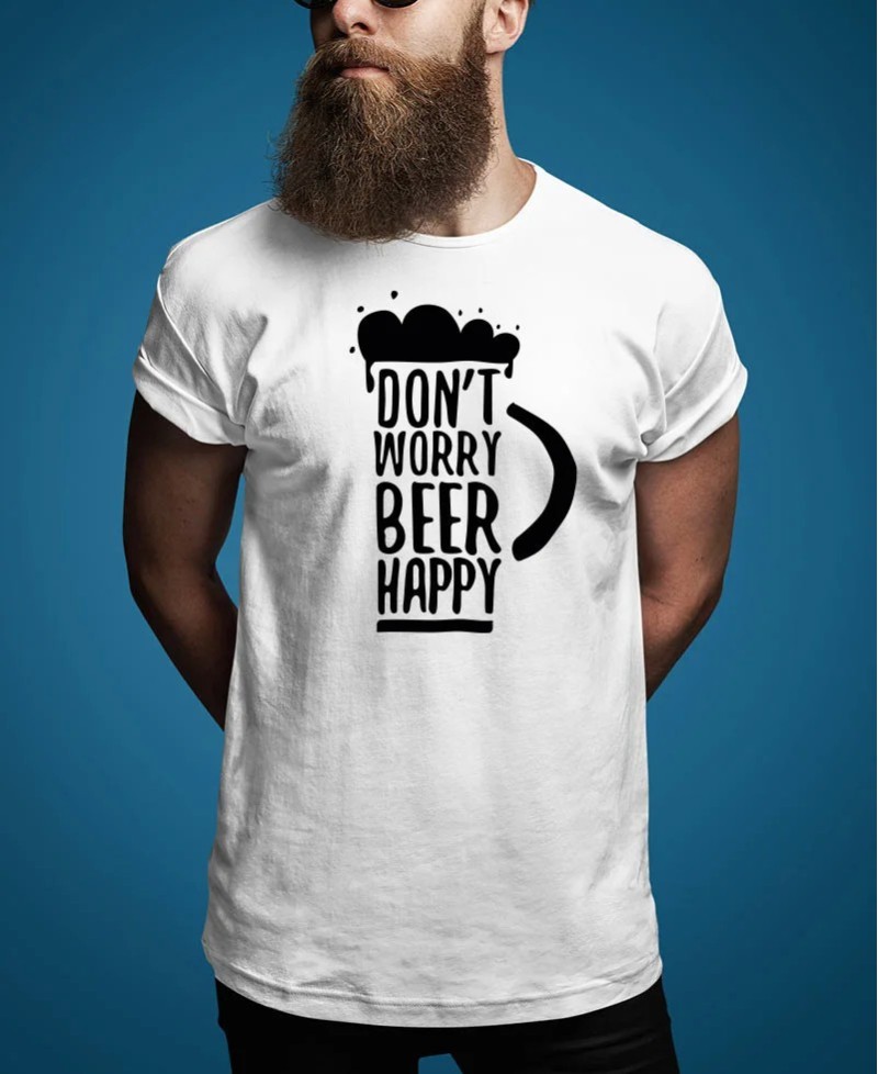 T-shirt Beer Happy