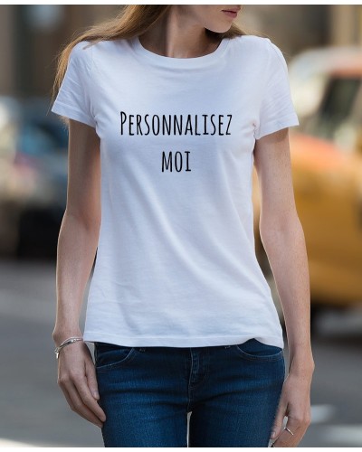 T-shirt femme à personnaliser