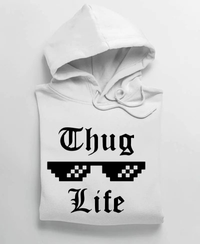 Hoodie - Thug life