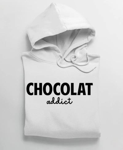 Hoodie - Chocolat Addict