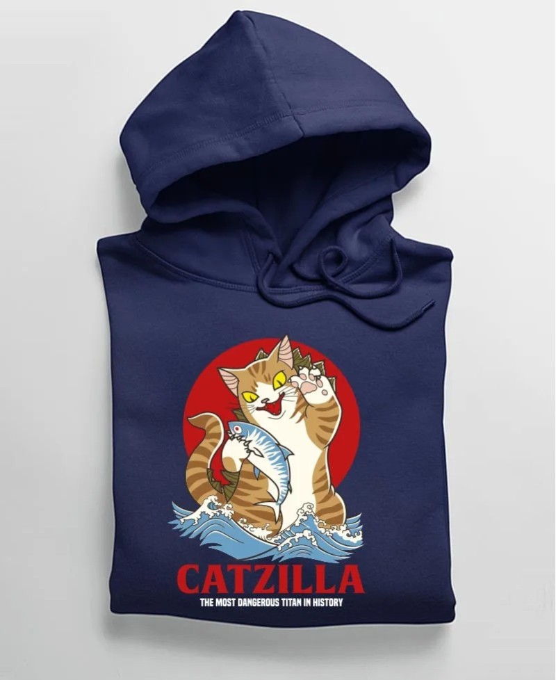 Hoodie - CatZilla