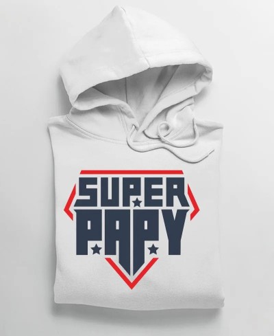 Hoodie - Super Papy