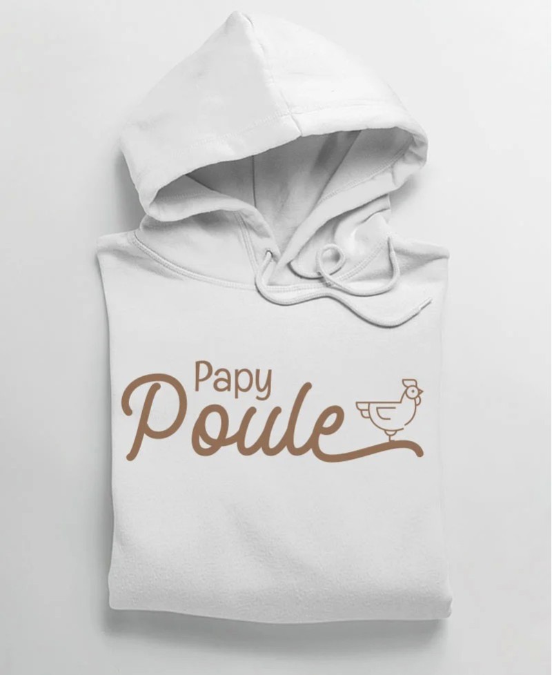 Hoodie - Papy Poule