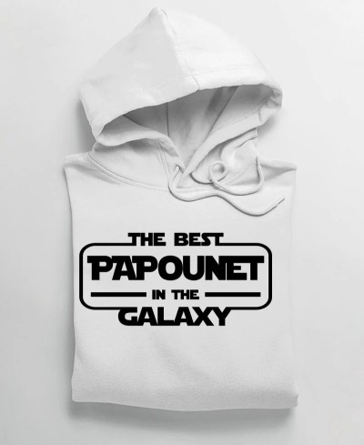 Hoodie - Best papounet in the galaxy