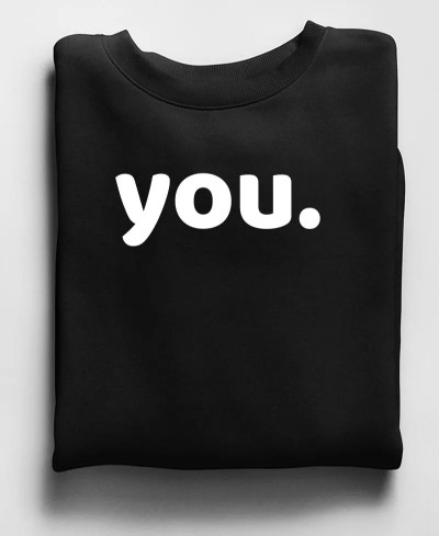 Sweat unisexe YOU. collection amour