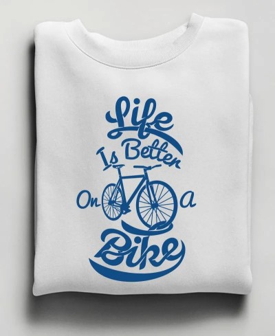 Sweat Life is Better on a Bike