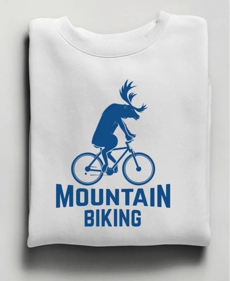 Sweat Mountain Biking