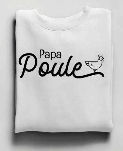 Sweat Papa Poule