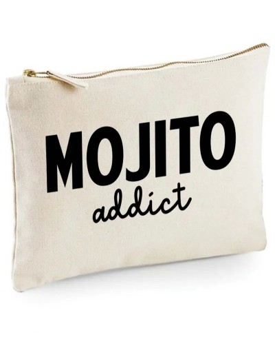 Pochette en coton Mojito addict