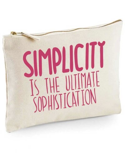 Pochette en coton simplicity is the ultimate sophistication