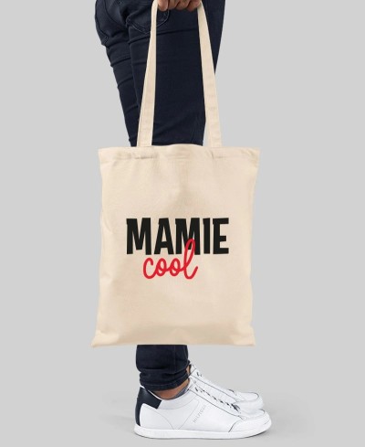 Tote bag Mamie cool