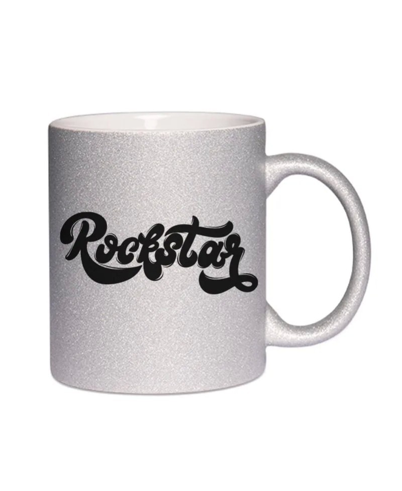 Mug à paillettes - RockStar
