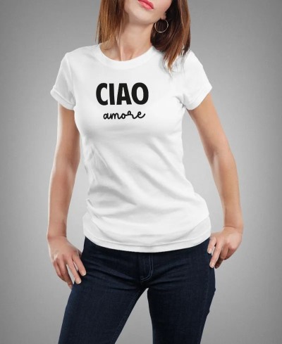 T-shirt femme Ciao Amore