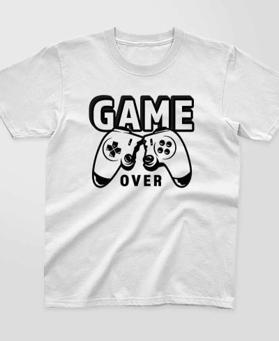 T-shirt enfant - Game over - Pilou et lilou