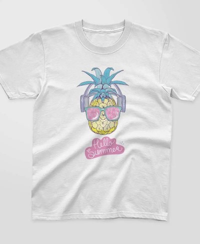 T-shirt enfant - Ananas summer - Pilou et lilou