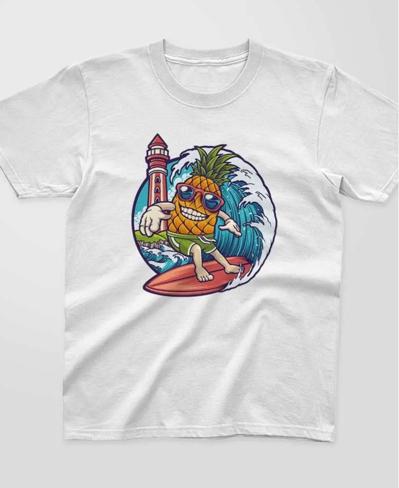T-shirt enfant - Ananas surf