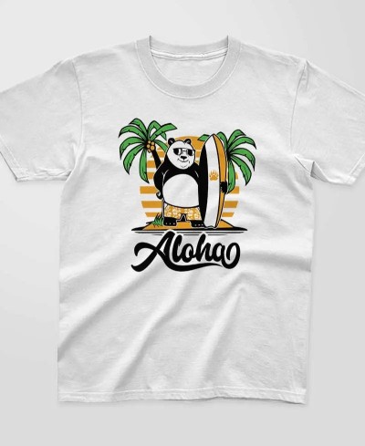 T-shirt enfant - Aloha panda - Pilou et lilou