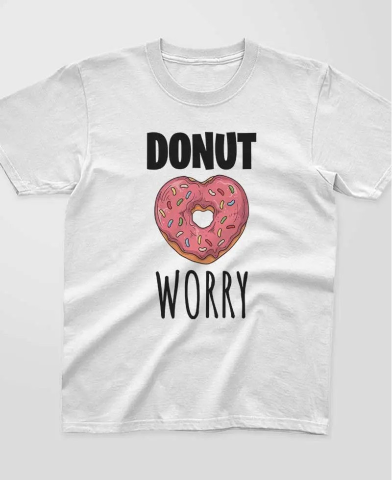 Tshirt enfant Donut worry - Pilou et Lilou